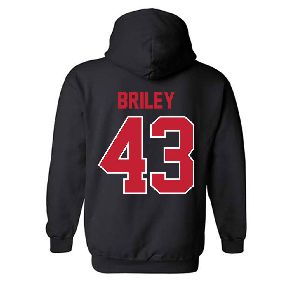 Georgia - NCAA Football : Marek Briley - Classic Shersey Hooded Sweatshirt-1