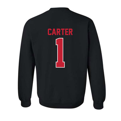 Georgia - NCAA Baseball : Dillon Carter - Classic Shersey Crewneck Sweatshirt-1