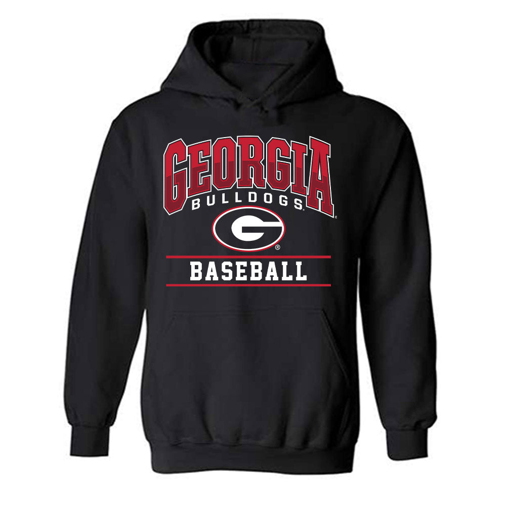 Georgia - NCAA Baseball : Dillon Carter - Classic Shersey Hooded Sweatshirt-0