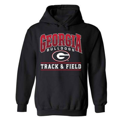 Georgia - NCAA Men's Track & Field : Jacob Carruthers - Classic Shersey Hooded Sweatshirt-0