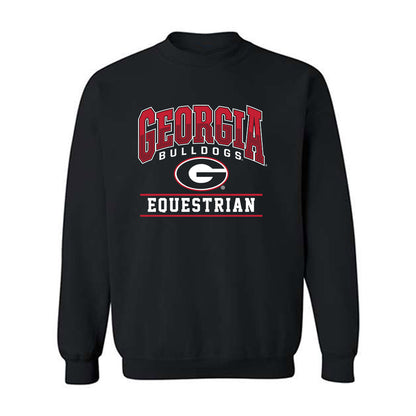 Georgia - NCAA Equestrian : Mia Frigon - Classic Shersey Crewneck Sweatshirt-0