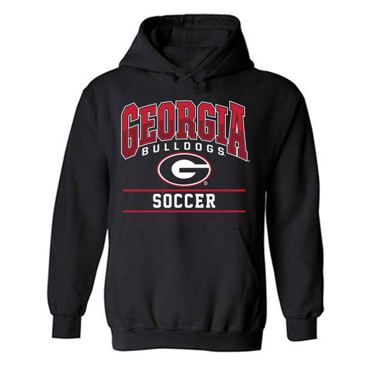 Georgia - NCAA Women's Soccer : Sage Glover - Classic Shersey Hooded Sweatshirt-0