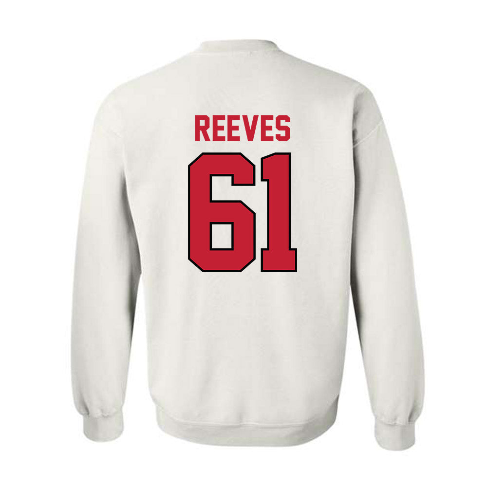 Georgia - NCAA Football : Nicholas Reeves - Classic Shersey Crewneck Sweatshirt-1