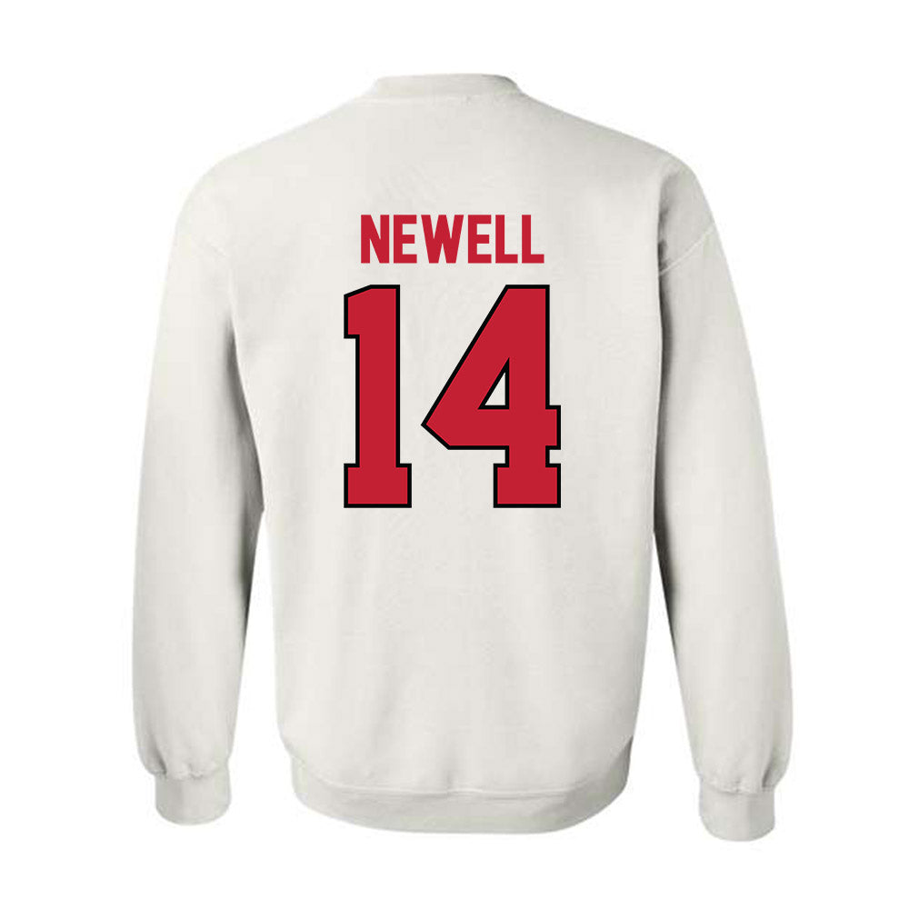 Georgia - NCAA Men's Basketball : Asa Newell - Classic Shersey Crewneck Sweatshirt-1