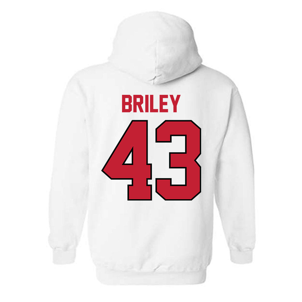 Georgia - NCAA Football : Marek Briley - Classic Shersey Hooded Sweatshirt-1