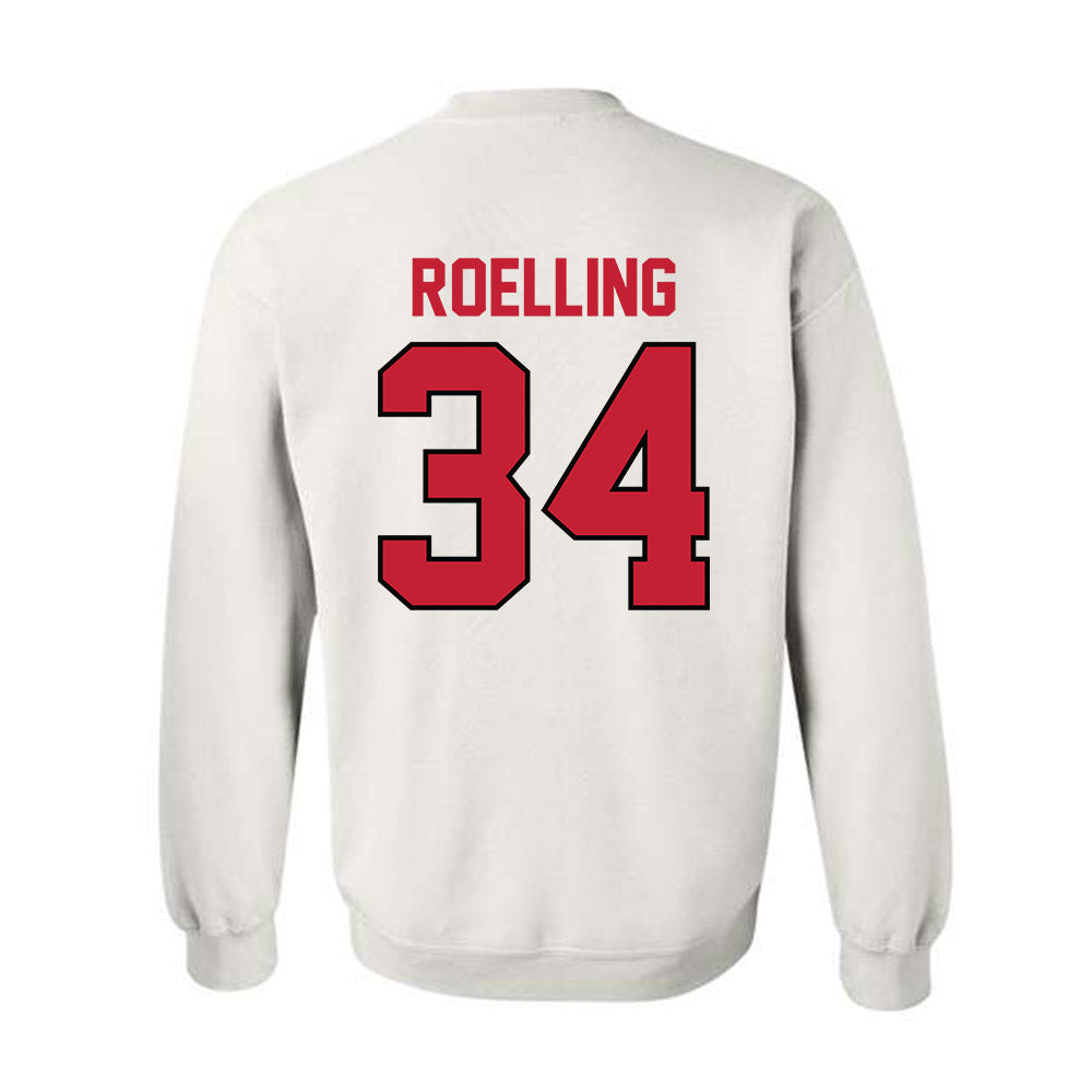 Georgia - NCAA Softball : Randi Roelling - Classic Shersey Crewneck Sweatshirt-1