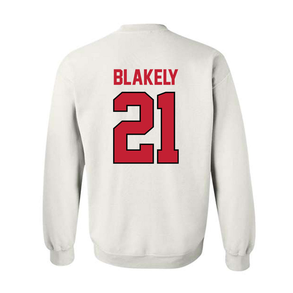 Georgia - NCAA Women's Volleyball : Krista Blakely - Classic Shersey Crewneck Sweatshirt-1