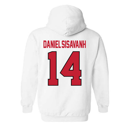 Georgia - NCAA Football : David Daniel-Sisavanh - Classic Shersey Hooded Sweatshirt-1