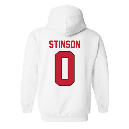 Georgia - NCAA Baseball : Josh Stinson - Classic Shersey Hooded Sweatshirt-1