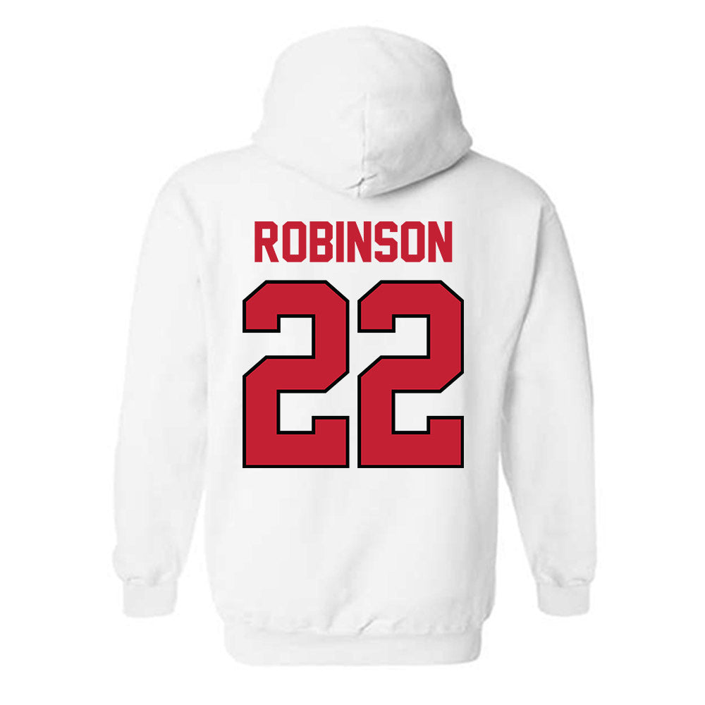 Georgia - NCAA Football : Branson Robinson - Classic Shersey Hooded Sweatshirt-1