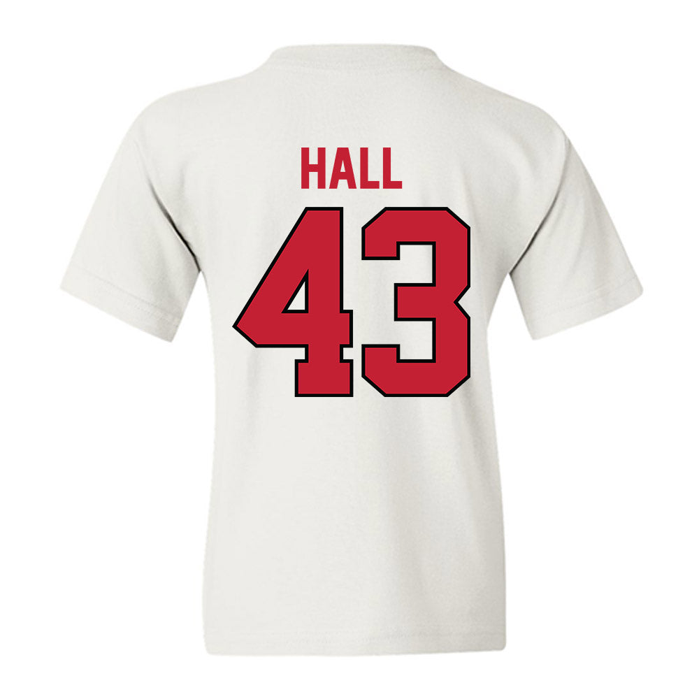 Georgia - NCAA Football : Ali Hall - Classic Shersey Youth T-Shirt-1