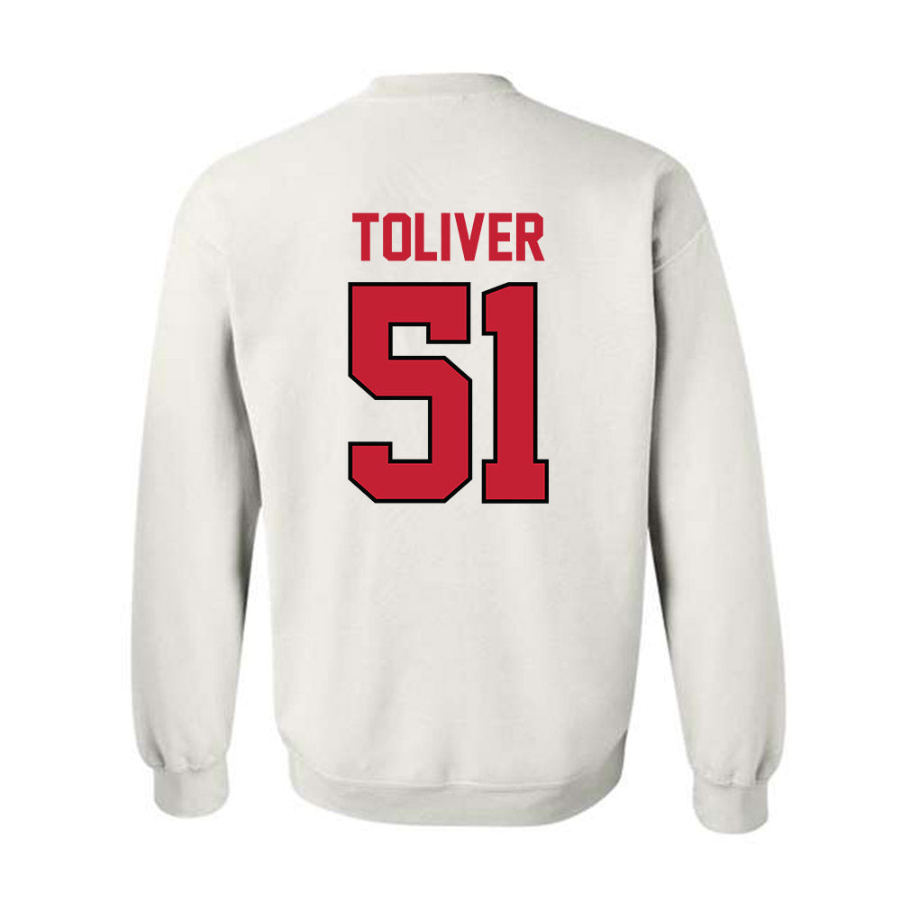 Georgia - NCAA Football : Malachi Toliver - Classic Shersey Crewneck Sweatshirt-1
