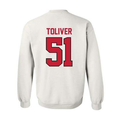 Georgia - NCAA Football : Malachi Toliver - Classic Shersey Crewneck Sweatshirt-1
