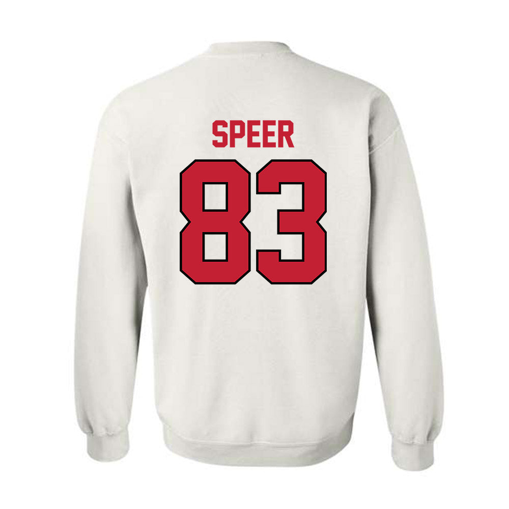 Georgia - NCAA Football : Cole Speer - Classic Shersey Crewneck Sweatshirt-1