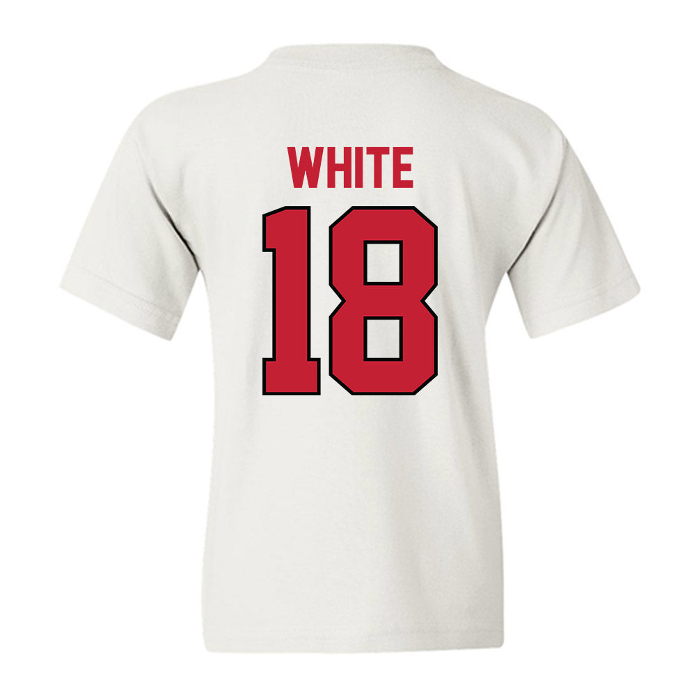 Georgia - NCAA Football : Sacovie White - Classic Shersey Youth T-Shirt-1