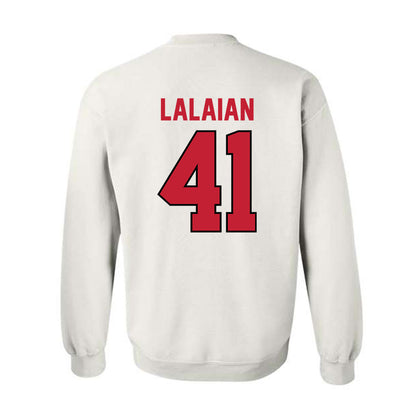 Georgia - NCAA Football : David Lalaian - Classic Shersey Crewneck Sweatshirt-1