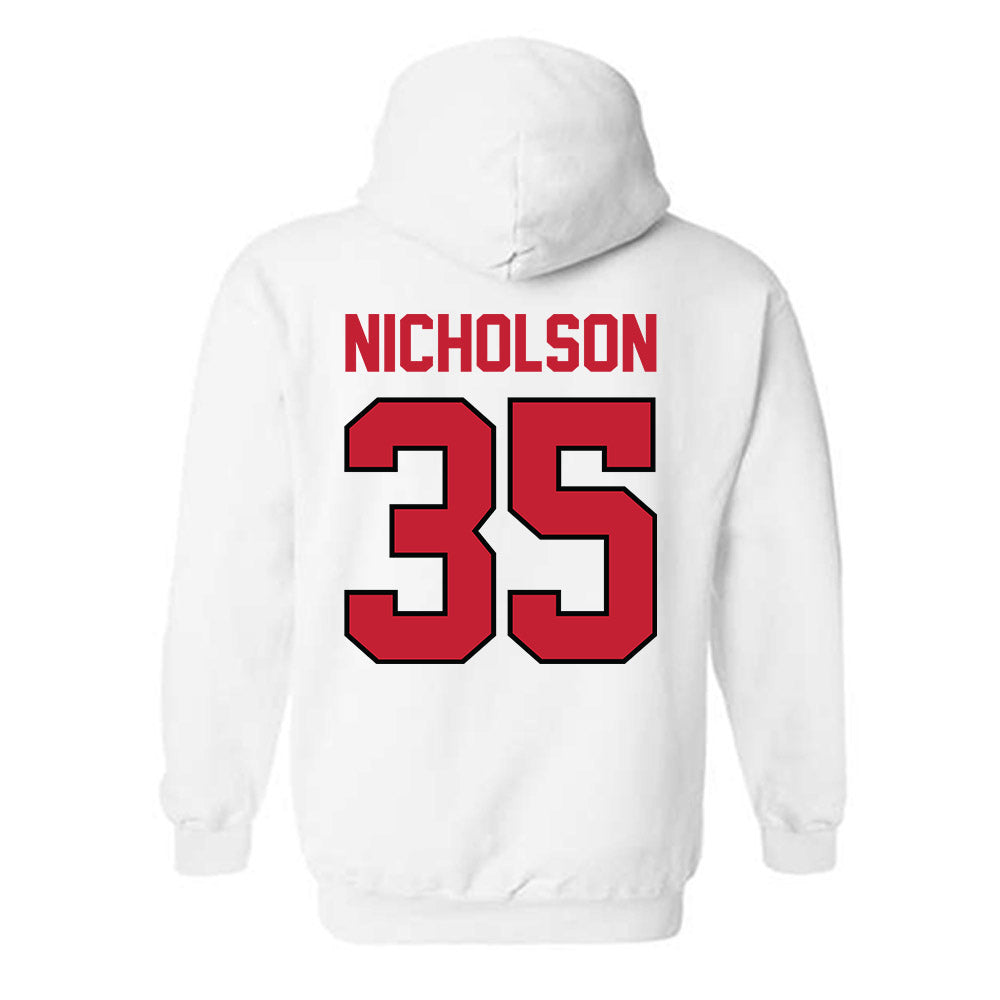 Georgia - NCAA Women's Basketball : Javyn Nicholson - Classic Shersey Hooded Sweatshirt-1