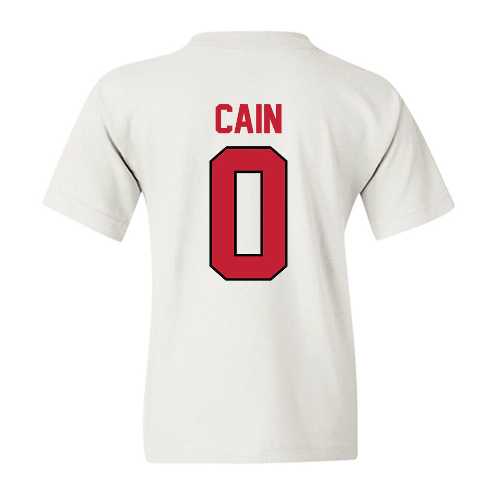 Georgia - NCAA Men's Basketball : Christopher Cain - Classic Shersey Youth T-Shirt-1