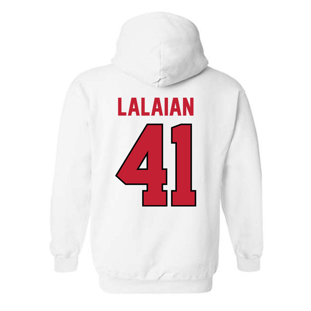 Georgia - NCAA Football : David Lalaian - Classic Shersey Hooded Sweatshirt-1