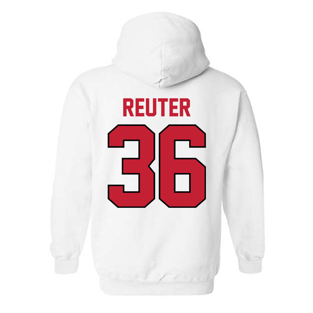 Georgia - NCAA Equestrian : Katharine Reuter - Classic Shersey Hooded Sweatshirt-1