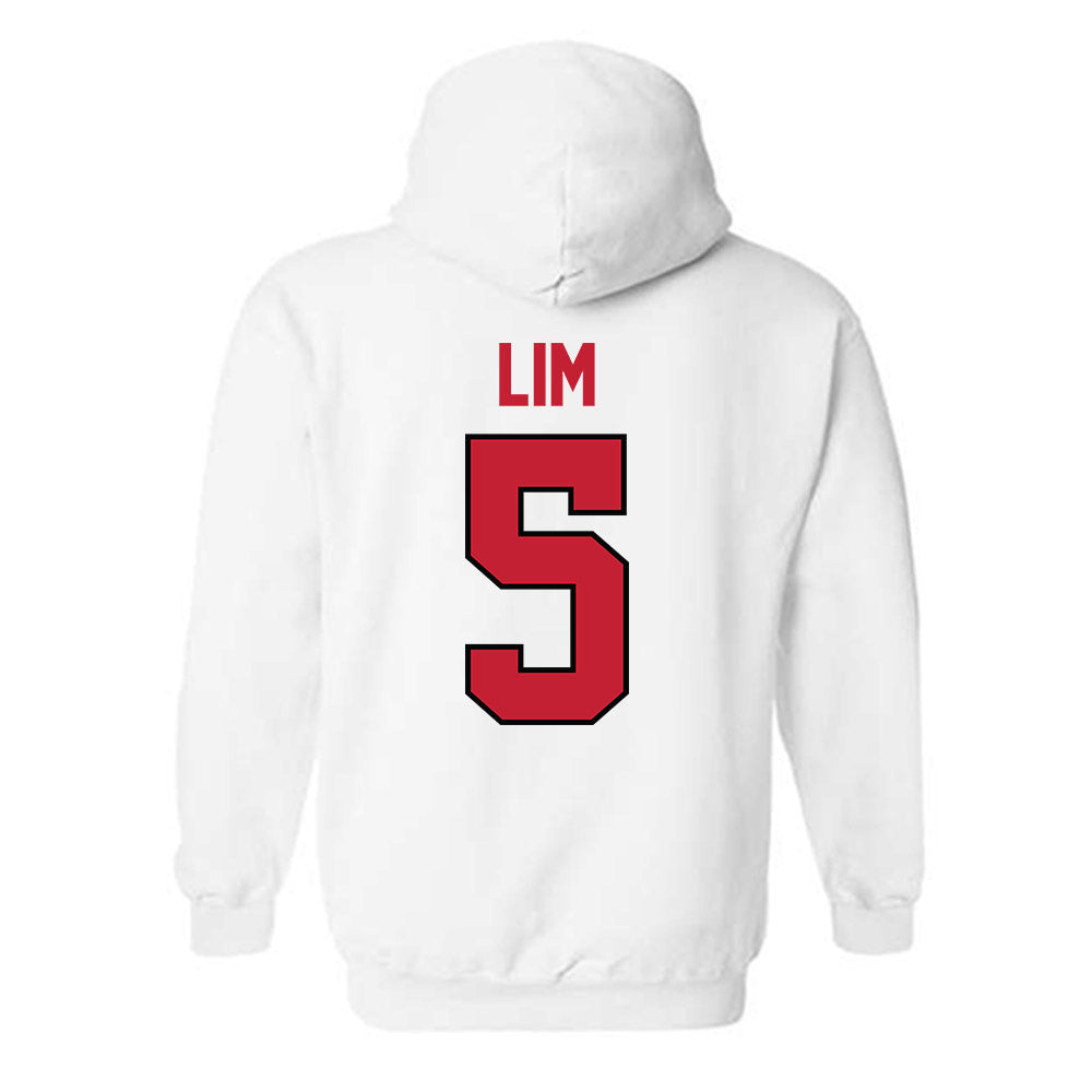 Georgia - NCAA Women's Volleyball : Makena Lim - Classic Shersey Hooded Sweatshirt-1