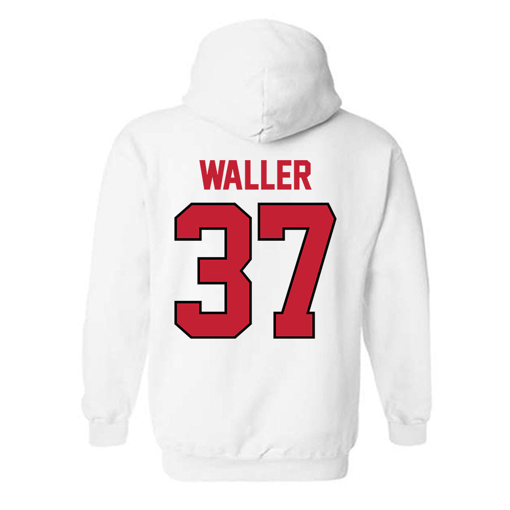 Georgia - NCAA Football : Henry Waller - Classic Shersey Hooded Sweatshirt-1