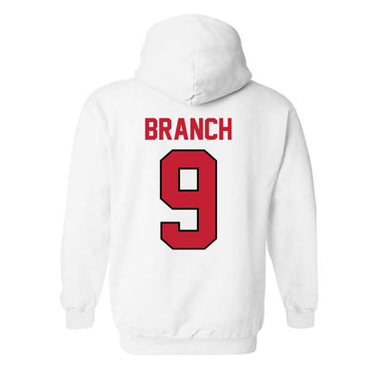 Georgia - NCAA Baseball : Kolby Branch - Classic Shersey Hooded Sweatshirt-1