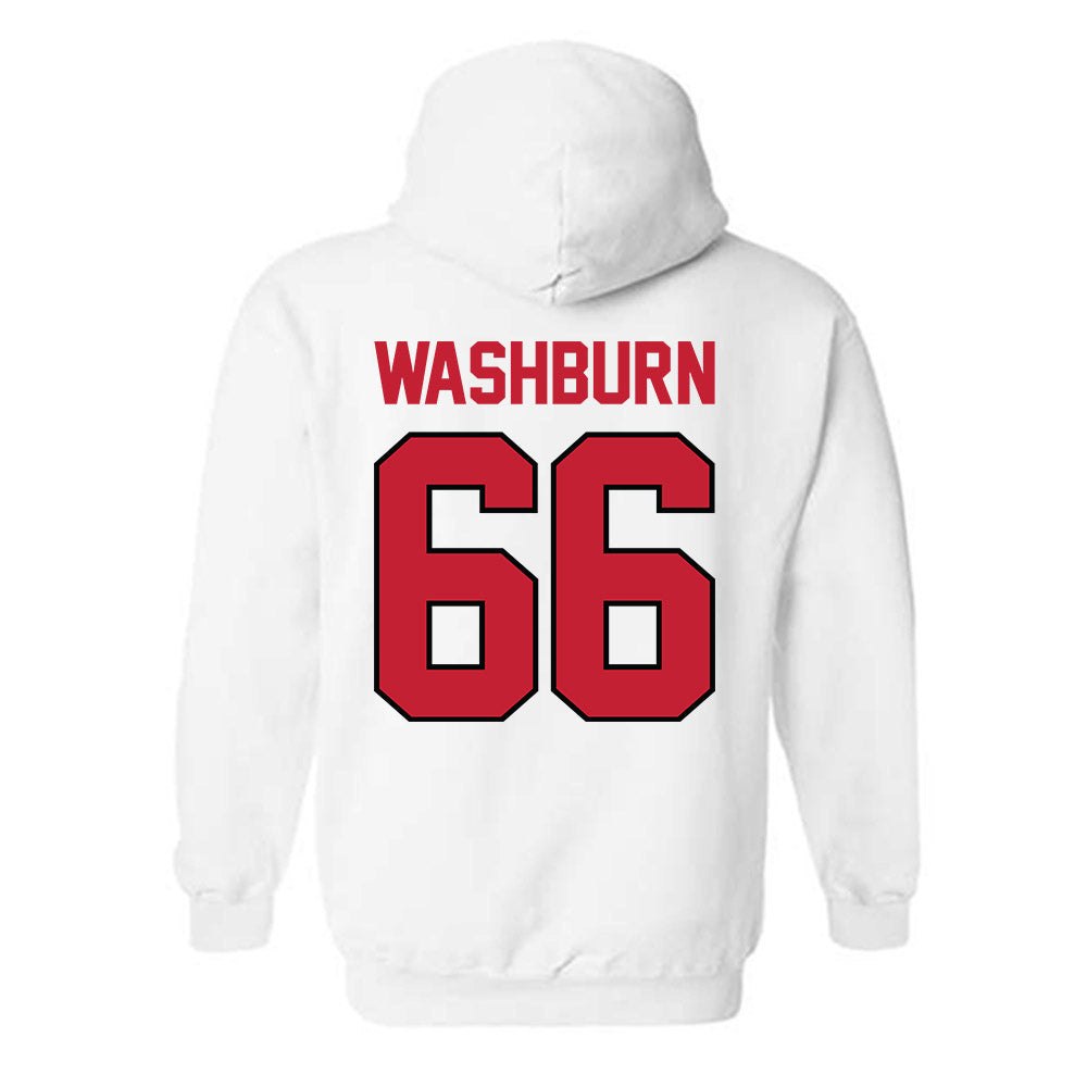 Georgia - NCAA Football : Jonathan Washburn - Classic Shersey Hooded Sweatshirt-1