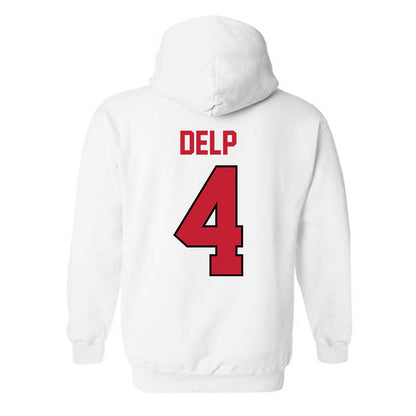 Georgia - NCAA Football : Oscar Delp - Classic Shersey Hooded Sweatshirt-1