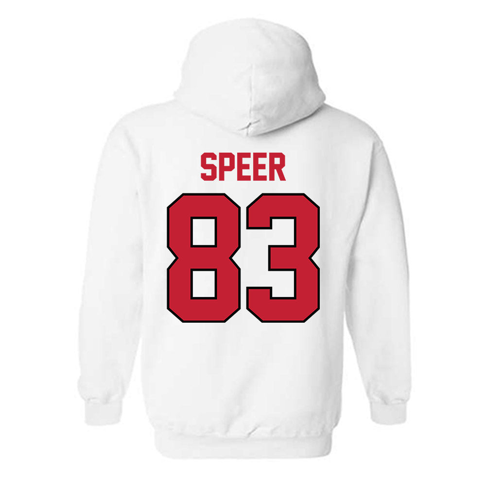 Georgia - NCAA Football : Cole Speer - Classic Shersey Hooded Sweatshirt-1