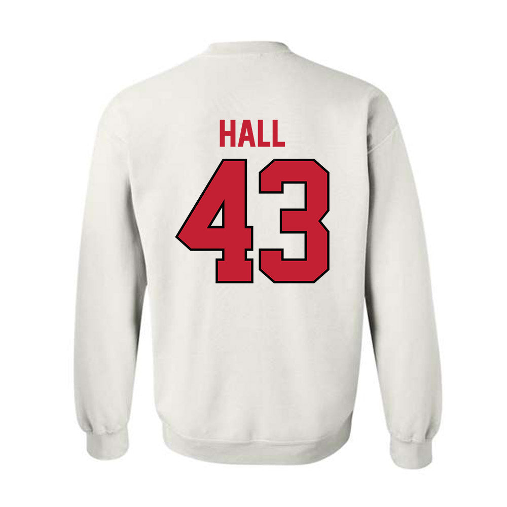 Georgia - NCAA Football : Ali Hall - Classic Shersey Crewneck Sweatshirt-1