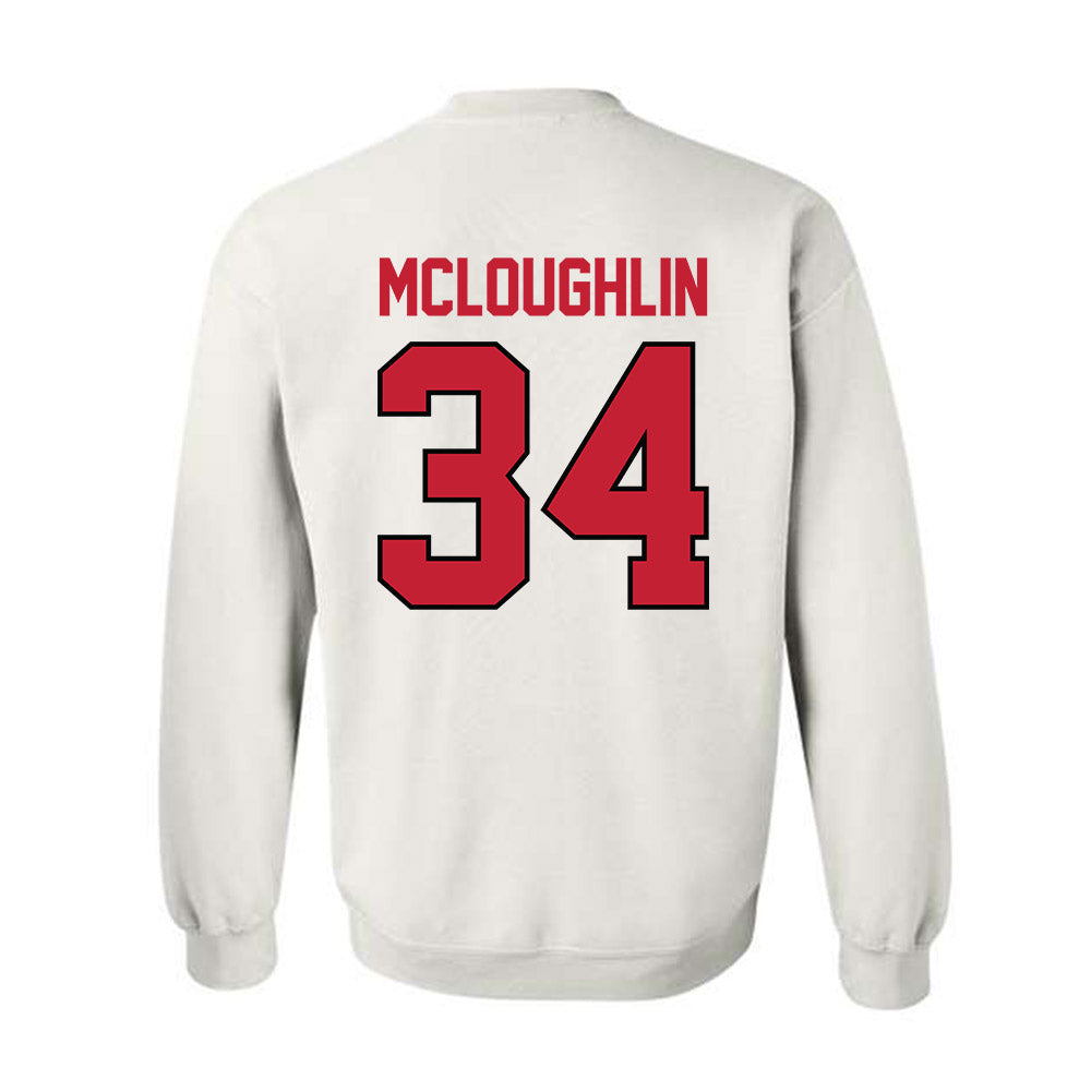 Georgia - NCAA Baseball : Tyler McLoughlin - Classic Shersey Crewneck Sweatshirt-1