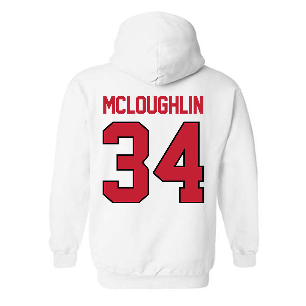 Georgia - NCAA Baseball : Tyler McLoughlin - Classic Shersey Hooded Sweatshirt-1