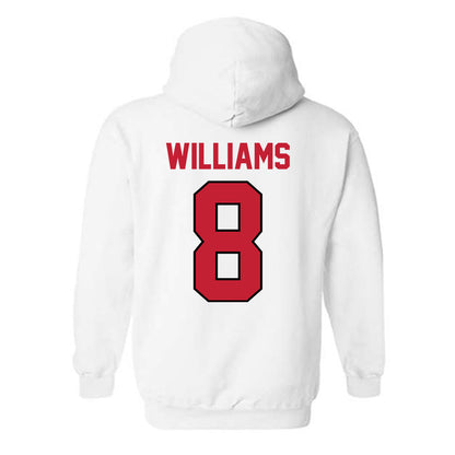 Georgia - NCAA Softball : Mua Williams - Classic Shersey Hooded Sweatshirt-1