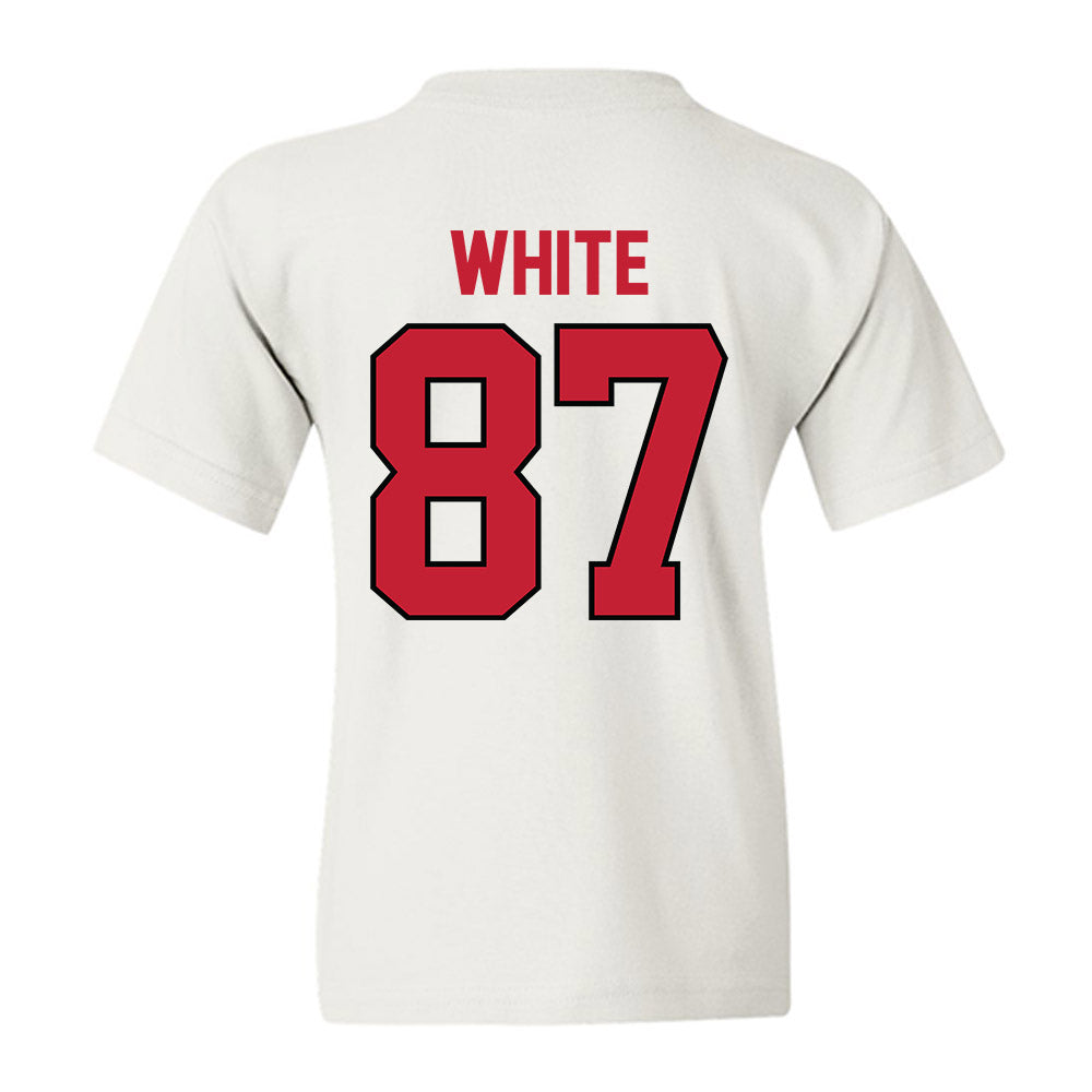 Georgia - NCAA Football : Jordan White - Classic Shersey Youth T-Shirt-1