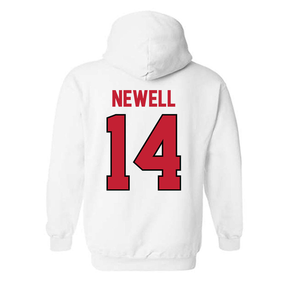 Georgia - NCAA Men's Basketball : Asa Newell - Classic Shersey Hooded Sweatshirt-1