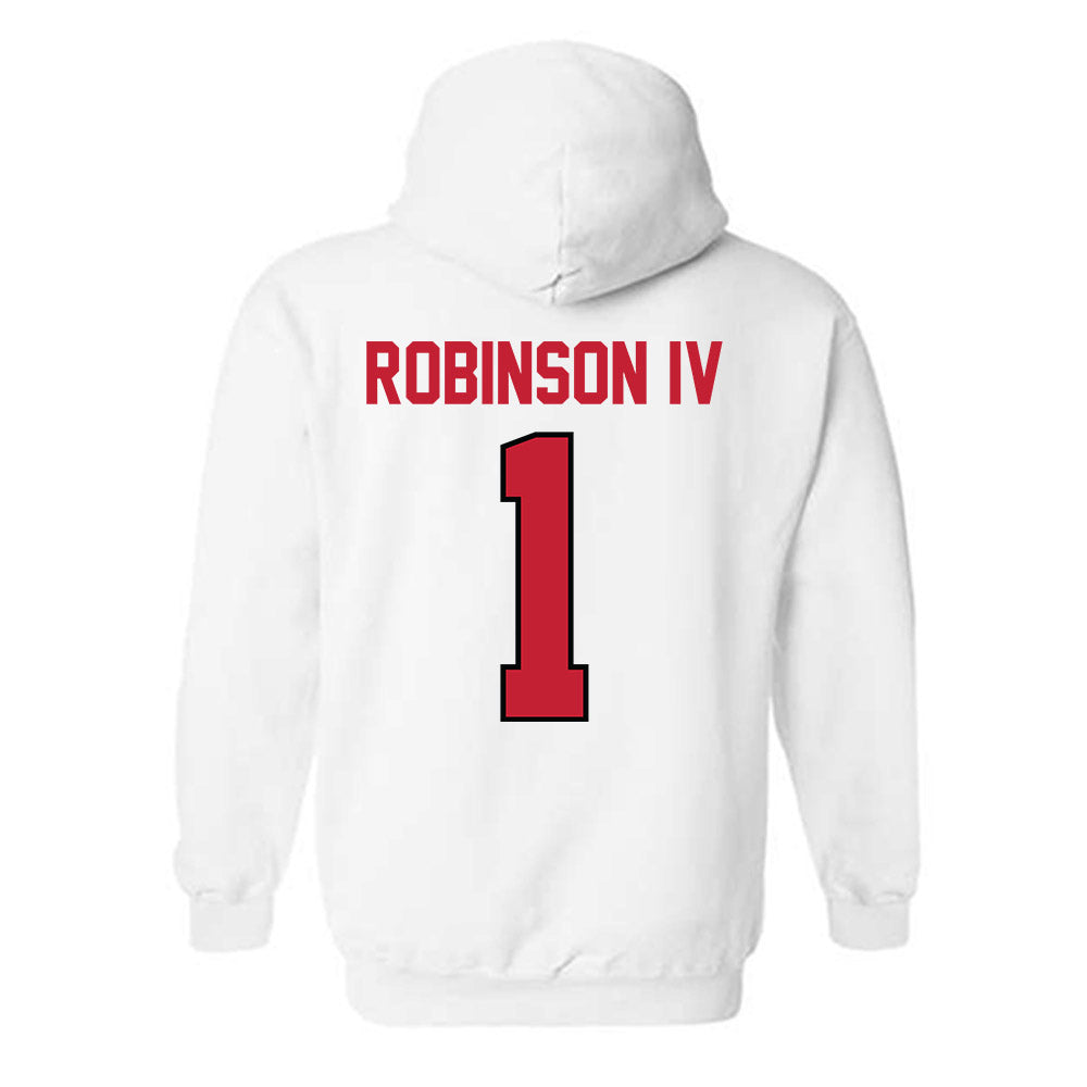 Georgia - NCAA Football : Ellis Robinson IV - Classic Shersey Hooded Sweatshirt-1