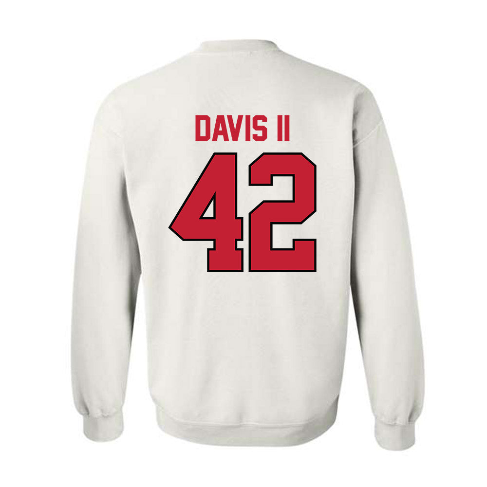 Georgia - NCAA Baseball : Alton Davis II - Classic Shersey Crewneck Sweatshirt-1