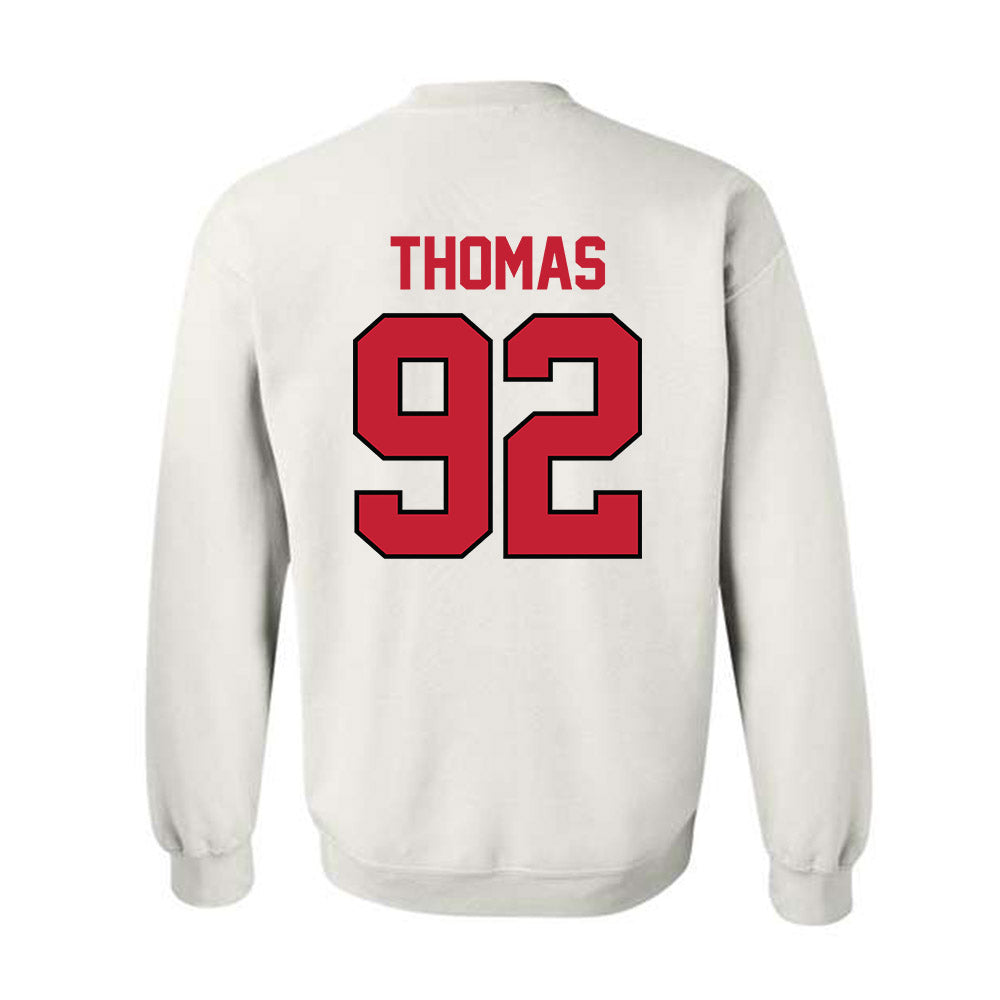 Georgia - NCAA Football : Jordan Thomas - Classic Shersey Crewneck Sweatshirt-1