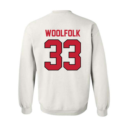 Georgia - NCAA Women's Basketball : Mia Woolfolk - Classic Shersey Crewneck Sweatshirt-1