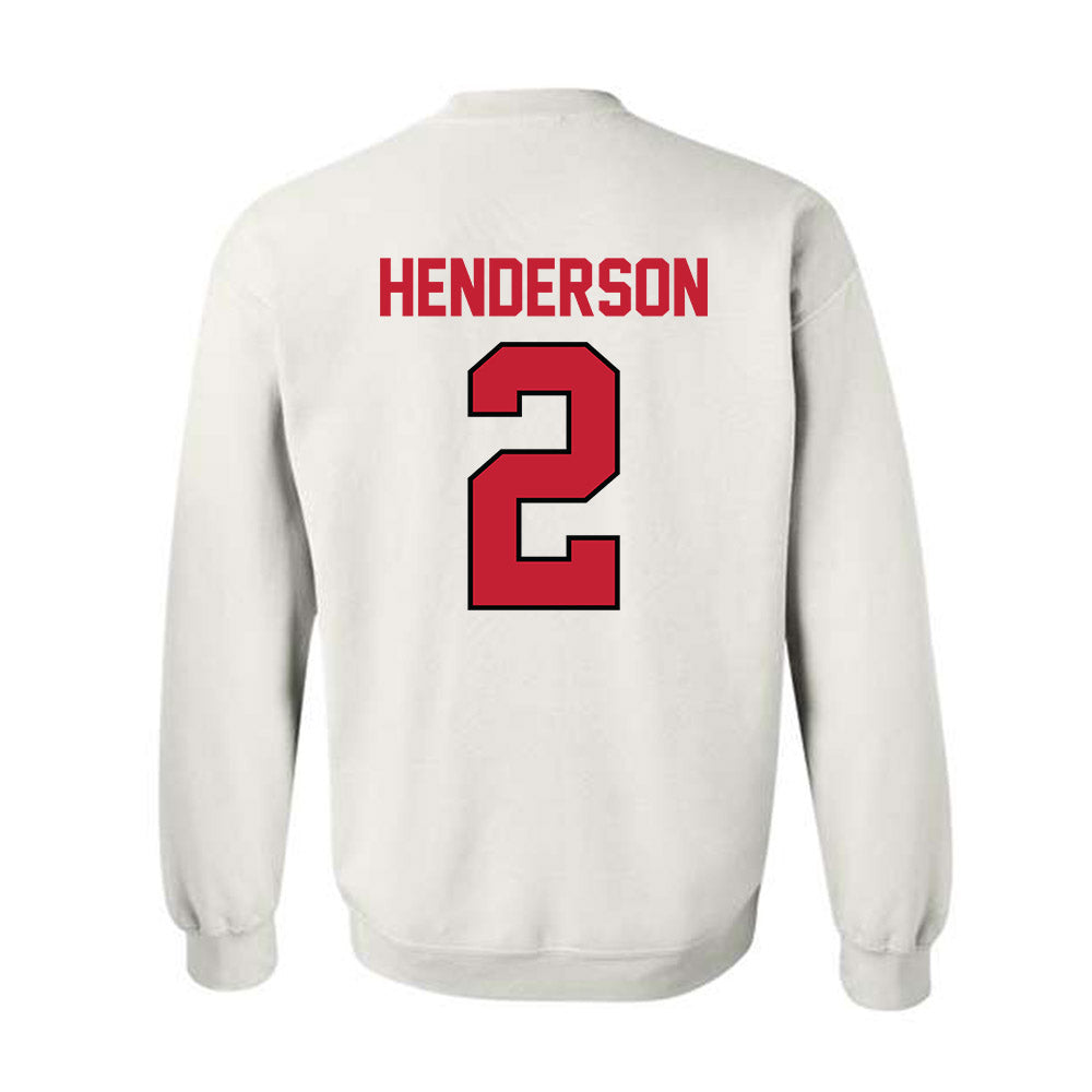 Georgia - NCAA Women's Basketball : Savannah Henderson - Classic Shersey Crewneck Sweatshirt-1