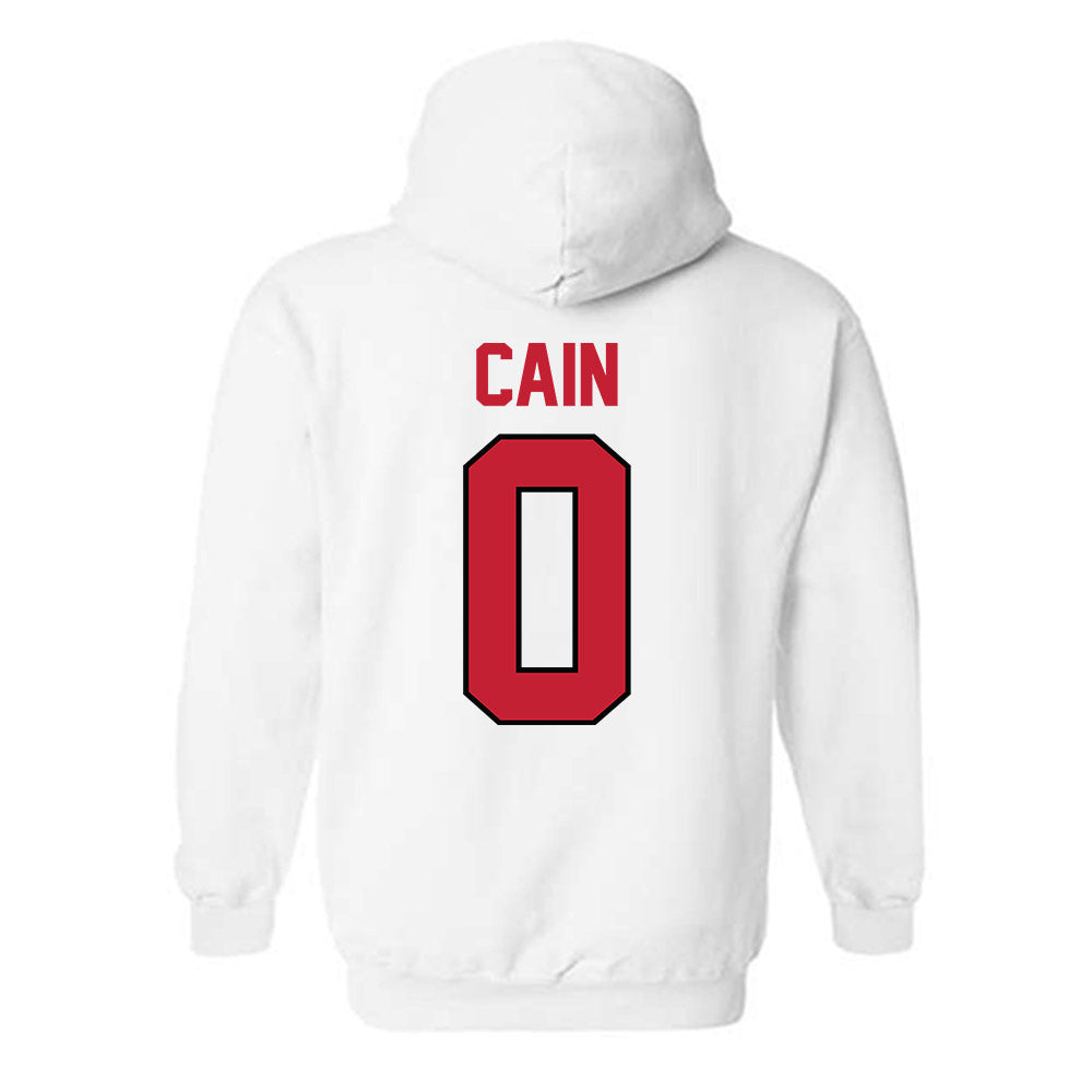 Georgia - NCAA Men's Basketball : Blue Cain - Classic Shersey Hooded Sweatshirt-1