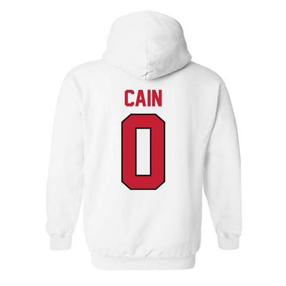 Georgia - NCAA Men's Basketball : Blue Cain - Classic Shersey Hooded Sweatshirt-1