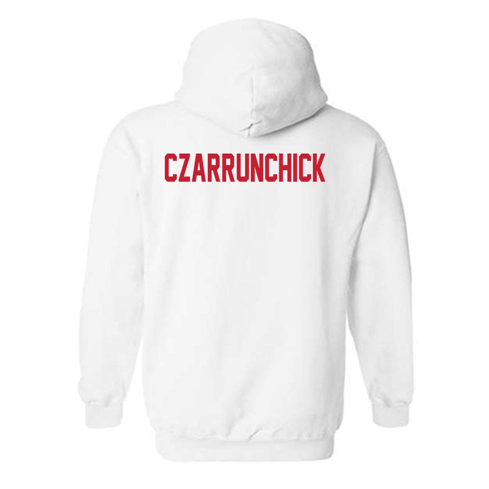 Georgia - NCAA Women's Gymnastics : Alexis Czarrunchick - Classic Shersey Hooded Sweatshirt-1