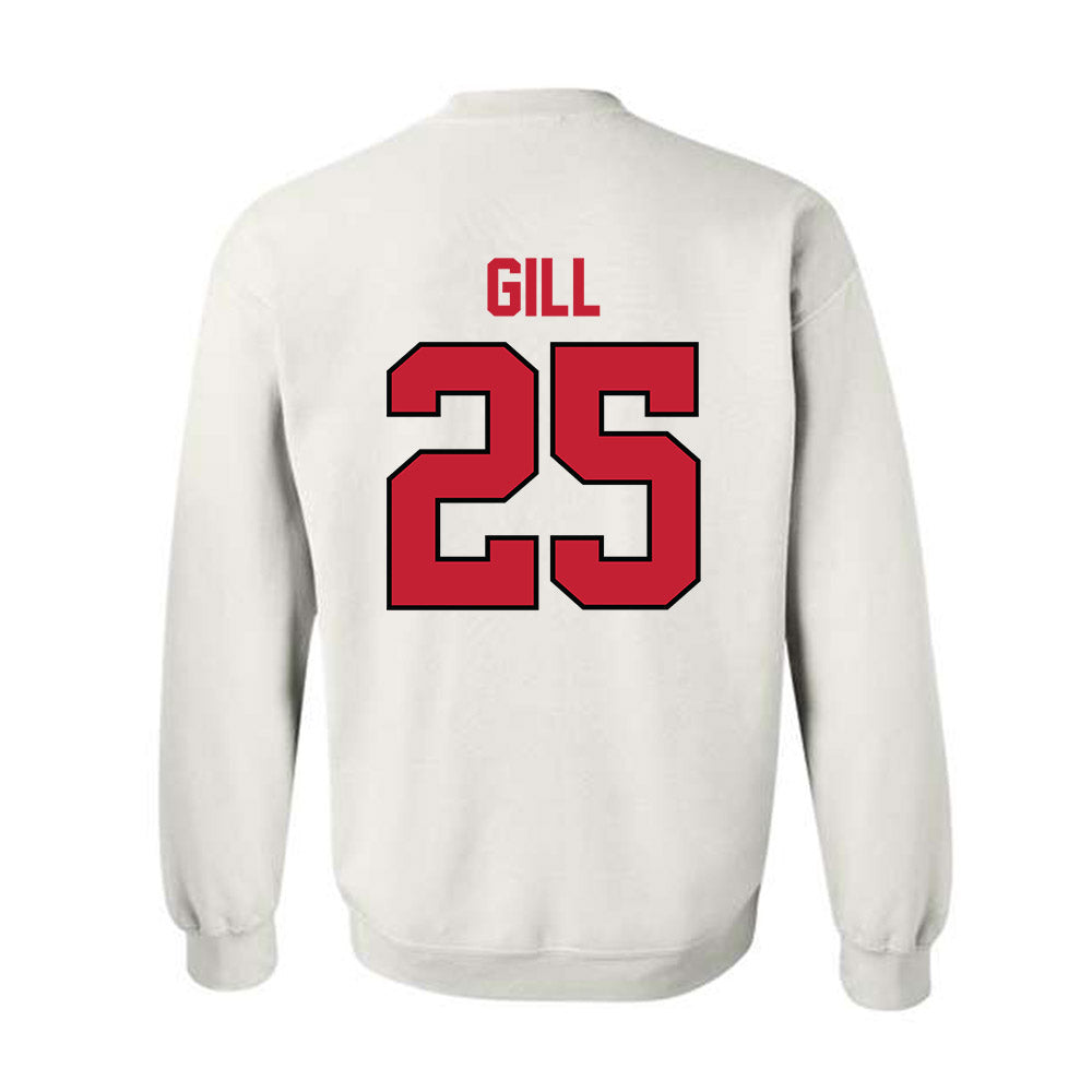 Georgia - NCAA Football : Collin Gill - Classic Shersey Crewneck Sweatshirt-1