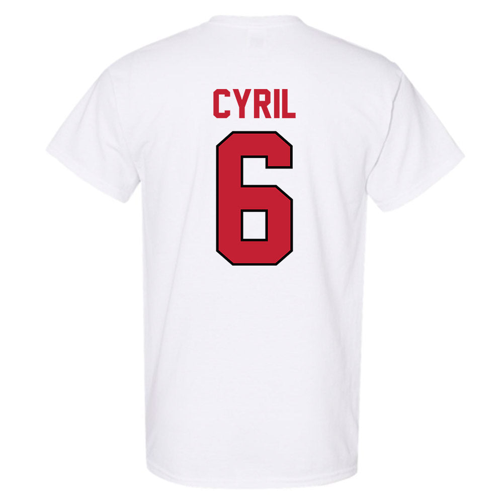 Georgia - NCAA Men's Basketball : Somtochukwu Cyril - Classic Shersey T-Shirt-1