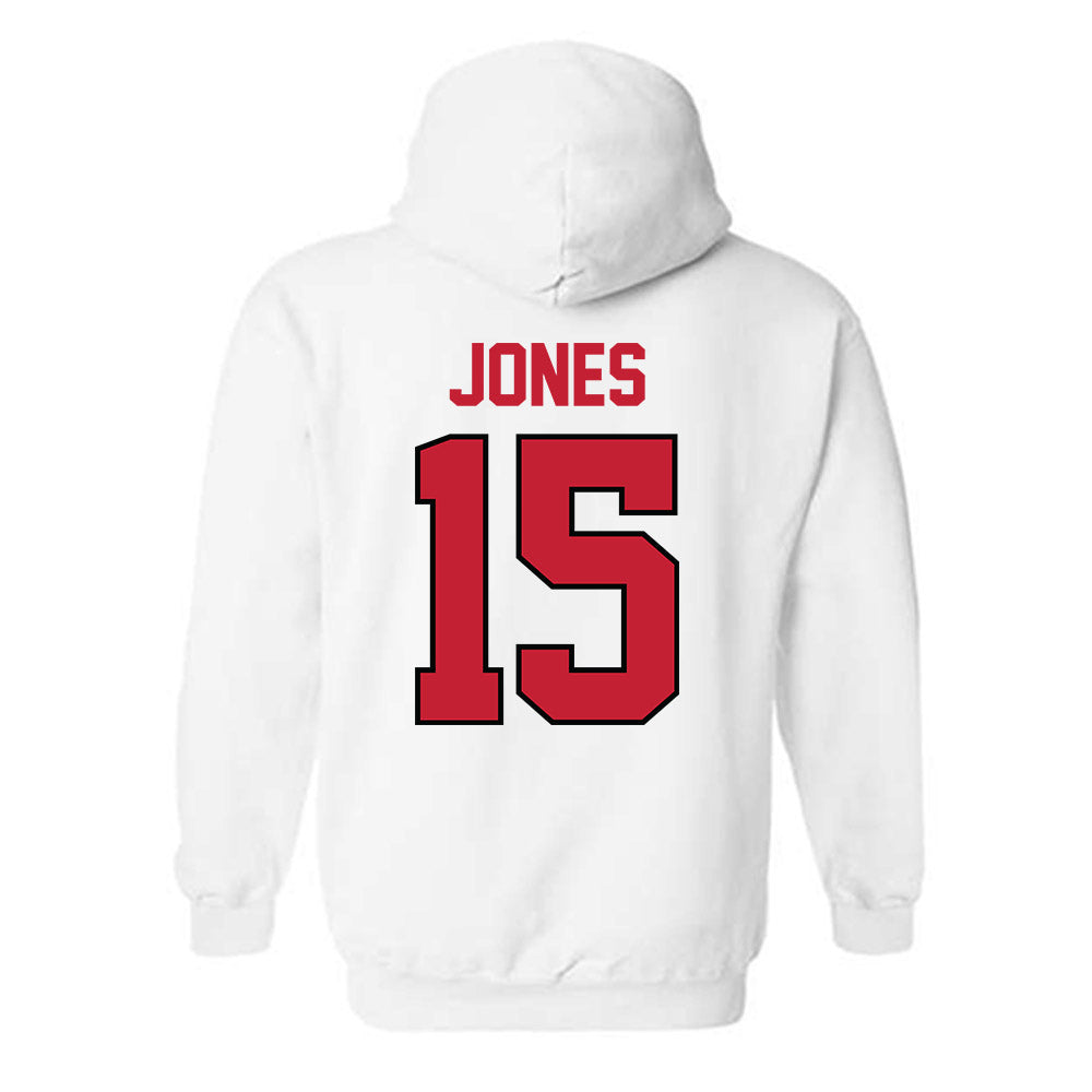 Georgia - NCAA Football : Demello Jones - Classic Shersey Hooded Sweatshirt-1