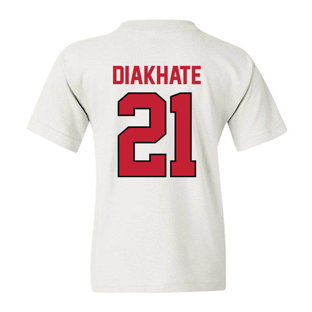 Georgia - NCAA Women's Basketball : Fatima Diakhate - Classic Shersey Youth T-Shirt-1