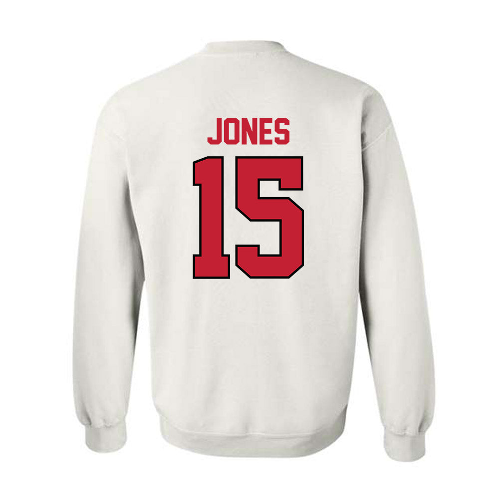 Georgia - NCAA Football : Demello Jones - Classic Shersey Crewneck Sweatshirt-1