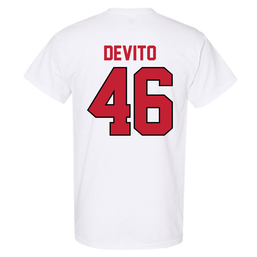 Georgia - NCAA Baseball : Zach DeVito - Classic Shersey T-Shirt-1